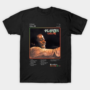 Al Green - Call Me Tracklist Album T-Shirt